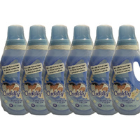 Cuddly Sunshine Fresh Fabric Conditioner 6 Pack 1L Laundry Softener