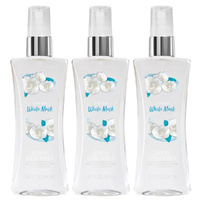 Body Fantasies White Musk Fragrance Body Spray 94ml Pack of 3
