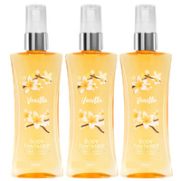 Body Fantasies Vanilla Fragrance Body Spray 236ml Pack of 3