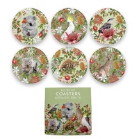 LA LA LAND Coaster Set Botanical Beauty 6 Piece Set