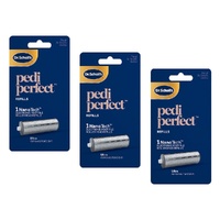 Scholl Pedi Perfect Nano Tech Ultra Refill Pack of 3