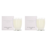 Peppermint Grove Patchouli & Bergamot Scented Soy Candle 370g Pack of 2