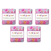 Alex Mason Microwavable Heat Pack, Floral Bundle of 5