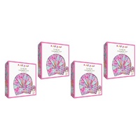 Alex Mason Turban Shower Cap Floral Pack of 4