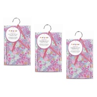 Alex Mason Scented Sachet Hanger Duo Floral 2 Piece Set Pack of 3