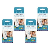 Welcare Mini Forehead Thermometer Pack of 4