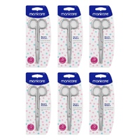 Manicare Nurse's Scissors Blunt/Sharp Tips Pack of 6