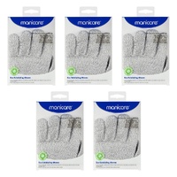 Manicare Eco Exfoliating Gloves Recycled Polyester Pack of 5