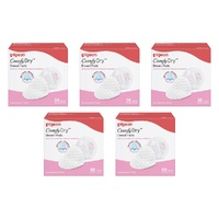 Pigeon Comfy Feel Breast Pad 36 Pack Bundle of 5