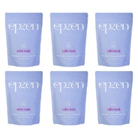 EpZen Calm Soak Magnesium Bath Flakes 500g Pack of 6