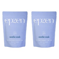 EpZen Soothe Soak Magnesium Bath Flakes 500g Pack of 2