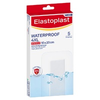 Elastoplast Waterproof 4XL Sterile Dressing 5 Pack