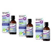 Brauer Baby & Child Immune Defence Probiotic Liquid 45mL Pack of 3