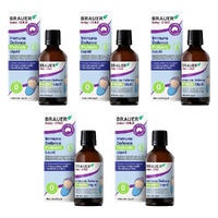 Brauer Baby & Child Immune Defence Probiotic Liquid 45mL Pack of 5