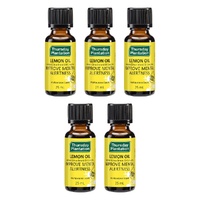 Thursday Plantation 100% Pure Lemon Oil 25mL Pack of 5