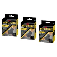 Futuro Comfort Fit Ankle Support Adjustable Pack of 3
