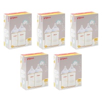 Pigeon SofTouch BPP Nursing Bottle PPSU Twin Pack 240mL Bundle of 5