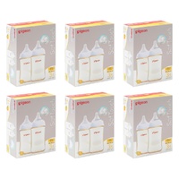 Pigeon SofTouch BPP Nursing Bottle PPSU Twin Pack 240mL Bundle of 6