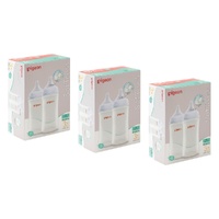 Pigeon SofTouch BPP Nursing Bottle PP Twin Pack 240mL Bundle of 3