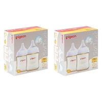 Pigeon SofTouch BPP Nursing Bottle PPSU Twin Pack 160mL Bundle of 2