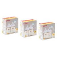 Pigeon SofTouch BPP Nursing Bottle PPSU Twin Pack 160mL Bundle of 3