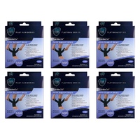 Neat Feat Spandex Gel Ankle Brace, Medium Pack of 6