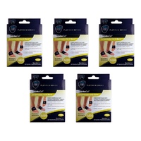 Neat Feat Spandex Gel Compression Arch Band, Medium Pack of 5