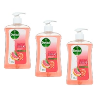 Dettol Antibacterial Hand Wash Grapefruit 500mL Pack of 3