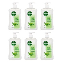 Dettol Antibacterial Handwash Aloe Vera & Vitamin E 500mL Pack of 6