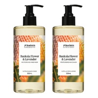 Bosisto's Banksia Flower and Lavender Hand Wash 500mL x 3 Bundle of 2