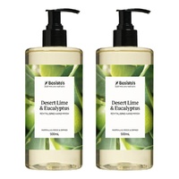 Bosisto's Desert Lime and Eucalyptus Hand Wash 500mL x 3 Bundle of 2