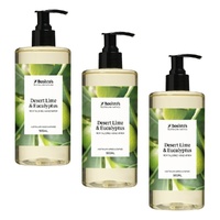 Bosisto's Desert Lime and Eucalyptus Hand Wash 500mL x 3 Bundle of 3