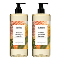 Bosisto's Banksia Nerolina and Lavender Body Wash 1 L x 3 Bundle of 2