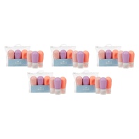 Pharmacy Health Refillable Silicone Bottles Medium 80ml 3 Pack Bundle of 5