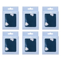 Pharmacy Health Fabric Shower Cap Pattern Pack of 6