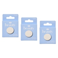 Pharmacy Health Cosmetic Round Sponges 2 Pack Bundle of 3