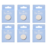 Pharmacy Health Cosmetic Round Sponges 2 Pack Bundle of 6
