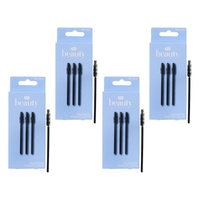 Pharmacy Health Disposable Mascara Wands 20 Pack Bundle of 4