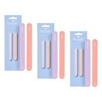 Pharmacy Health Nail File & Shaper 2 Pack Bundle of 3