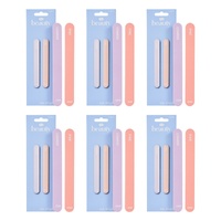 Pharmacy Health Nail File & Shaper 2 Pack Bundle of 6