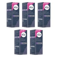 Veet Expert Legs and Body & Full Bikini Hair Removal Cream 100mL Pack of 5