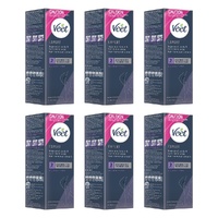 Veet Expert Legs and Body & Full Bikini Hair Removal Cream 100mL Pack of 6