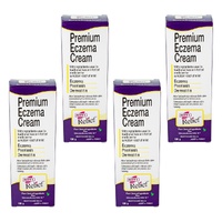 Hope's Relief Premium Eczema Cream 125g Pack of 4