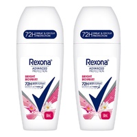 Rexona Advanced Protection 72H Antiperspirant Bright Bouquet 50mL x Bundle of 2
