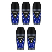 Rexona 48H Antiperspirant Ice Cool Roll-On 50mL x 6 Bundle of 5