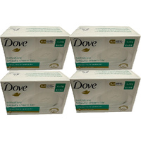 Dove Sensitive Beauty Cream Bar 4 x 4 Pack 90g Fragrance Free Soap