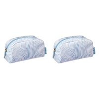 Femme Beaute Small Clutch Blue Abstract Pack of 2