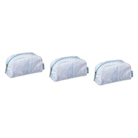 Femme Beaute Small Clutch Blue Abstract Pack of 3
