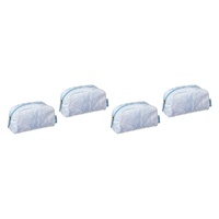 Femme Beaute Small Clutch Blue Abstract Pack of 4