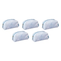 Femme Beaute Small Clutch Blue Abstract Pack of 5